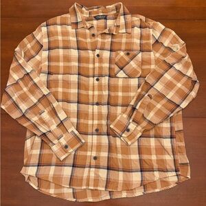 Alpine Design Men’s Plaid Button Down Flannel Shirt Size XL